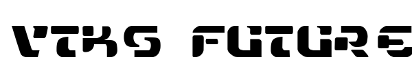 VTKS Future font preview